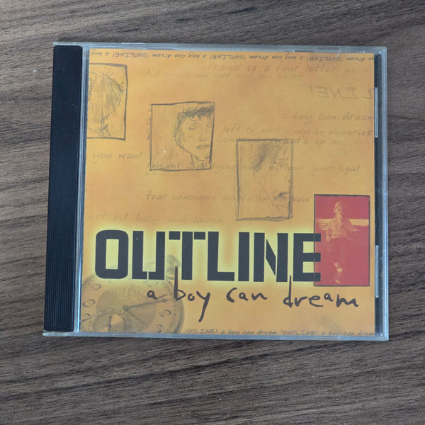 Outline - A Boy Can Dream (2001) CD (Jack Antonoff of Bleachers childhood NJ pop punk band) - 20240226 - BKSHF