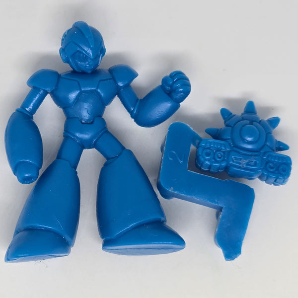 Mega Man X Series - X w/ Tiny Enemy Dude - Blue - 20240321B