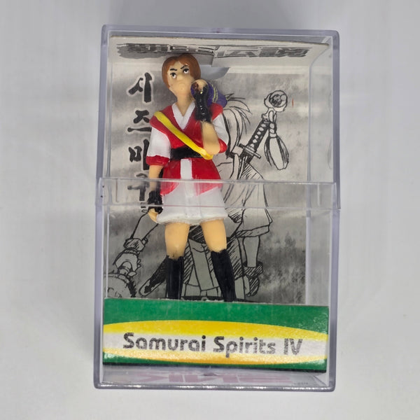 Samurai Shodown / Spirits IV 4 Korean Mini Figure w/ Plastic Display Case - Shizumaru Hisame - 20240324 - RWK307 - BKSHF