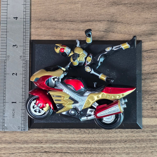 Kamen Rider Agito Mini Figure w/ Bike & Stand - 20240403B - RWK312
