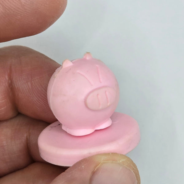 Cute Pig Dude Keshi Stamp - Pink - 20240403C - RWK313
