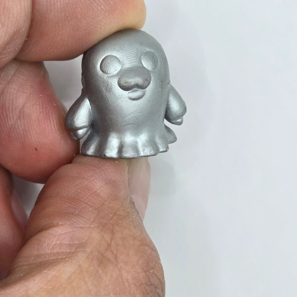 Silver Cute Little Thing Mini Figure (MISSING SOME SORT OF PART THAT GOES IN THE BACK) - 20240404 - RWK316