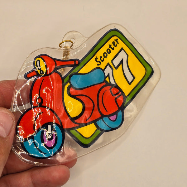 Inflatable Keychain Charm Thing - Scooter 77 - 20240411 - RWK322