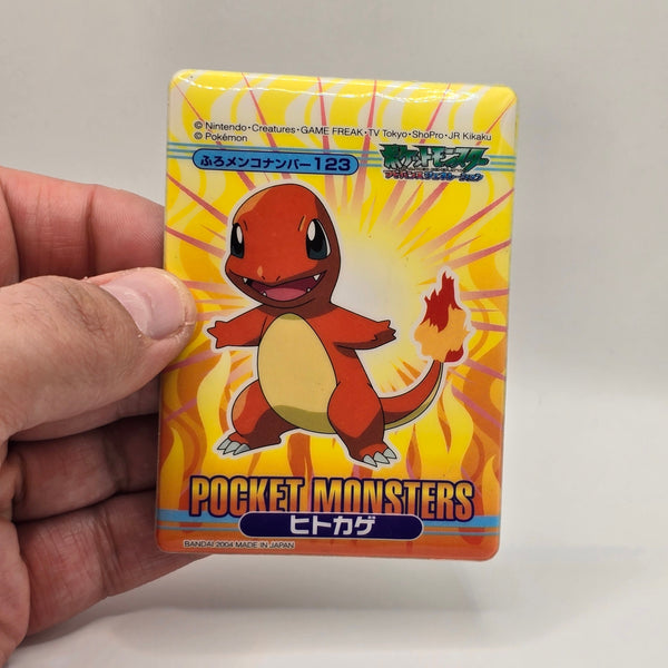 Pokemon Fero Menko Card (Squishy Card) - Charmander - 20240412 - RWK319