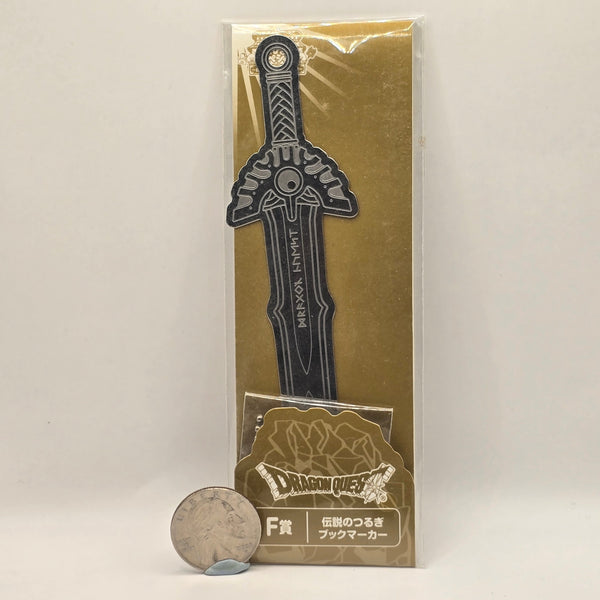 Dragon Quest Series Steel Bookmark Keychain Charm Strap Sword - 20240415 - RWK326