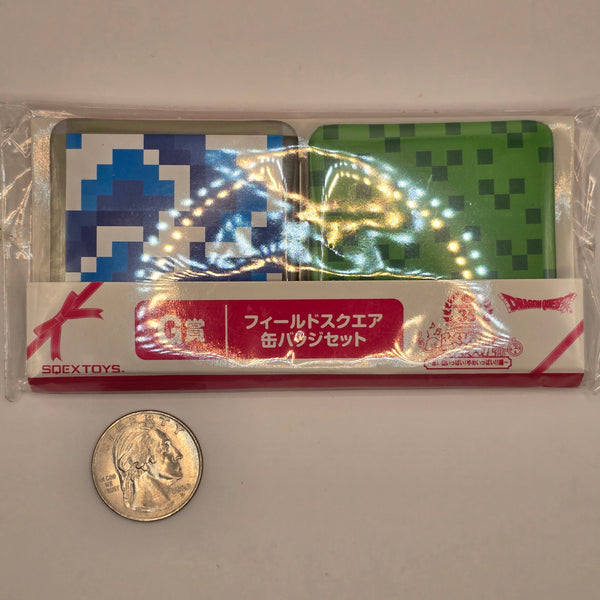 Dragon Quest Land Square Pin Set - 20240415 - RWK326