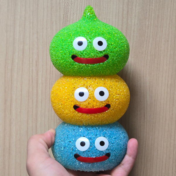 Dragon Quest Slime Tower Sparkling Light Small Lamp (WORKS, BUT MISSING BATTERY COVER) - 20240415 - RWK326 - BKSHF