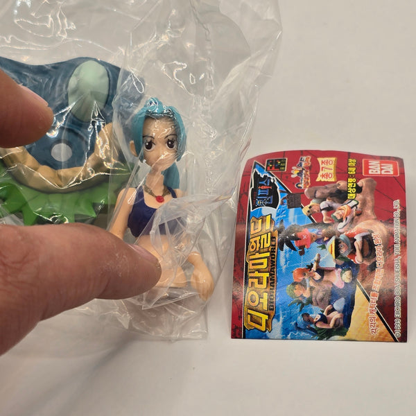 One Piece Dioarama World Gashapon Mini Figure Series w/ Korean Insert - Nefertari Vivi #01 (2003) (NEW DEADSTOCK) - 20240416 - RWK324