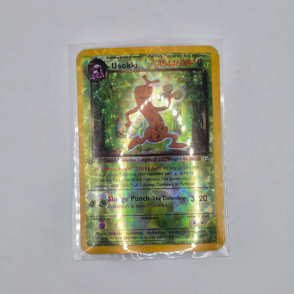 Vintage Pokemon Beckett (Japanese) Gym Boot Series Card - Prism / Holo / Foil / etc. - Sudowoodo - 20240418B