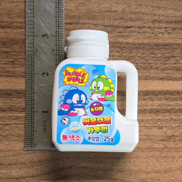 Korean Bubble Bobble Powdered Bubble Gum (2021, PROBABLY EXPIRED BY NOW!) - Blue Label  - 20240419 - BKSHF