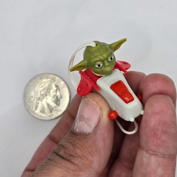 Star Wars Kinder Mini Figure Keychain Charm Strap - Yoda - 20240419