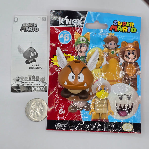 Super Mario K'NEX Blind Bag Mini Figure - Para Goomba - 20240419