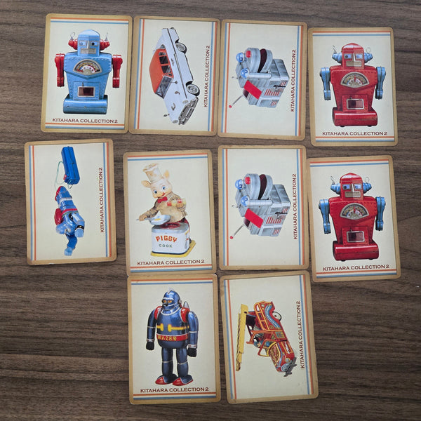 Tin Robot Toy Card Lot - 20240422 - RWK321