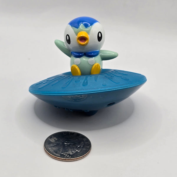 Pokemon McDonald's Happy Meal Toy - Light Up Spinning Piplup (DOESN'T LIGHT UP) - 20240423B - RWK319