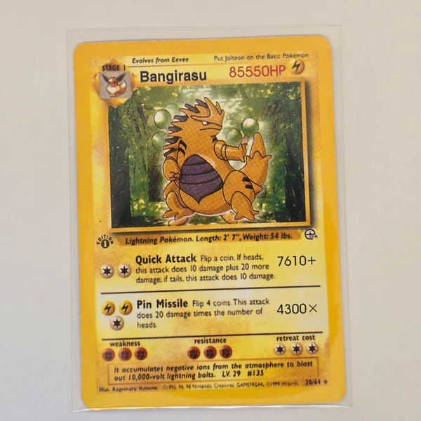 Vintage Pokemon Beckett (Japanese) Gym Boot Series Card -  Tyranitar - 20240423C