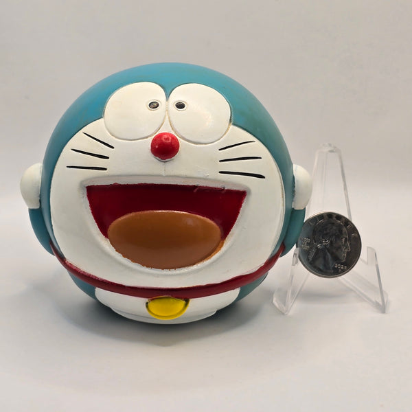 Doraemon Ball Hard Rubber Piggy / Coin Bank - 20240504 - RWK334