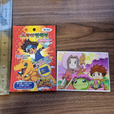 Digimon - Korean Sticker Collection (OFFICIAL) - Mimi, Izzy, Tentomon & Palmon - 20210424