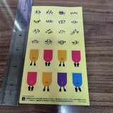 Snipperclips Japanese Promo Sticker Sheets - 20220509 - BKSHLF