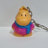 Plastic Hippo Dude Mini Figure Keychain #7 - 20220530 - RWK111