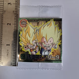 Dragon Ball Wafer Seal Sticker - #4-24 - N - Super Saiyan Goku & Vegeta - 20220608 - RWK121 - BKSHF