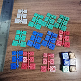 Ultraman Super Warrior Gekiden Series Plastic Cube Thingies (SOME ARE MELTED / DAMAGED) - 20220704 - RWK135