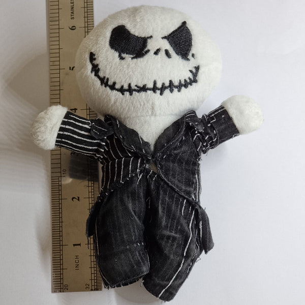 Jack Skellington Plush (PATTERN ON CLOTHES IS MOSTLY FADED OFF) - 20220801 - RWK JR SALE