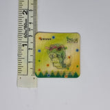 Korean Mini Lenticular Sticker Card - Lotte Snacks - Caterpie - 20220820 - RWK172 - BKSHF