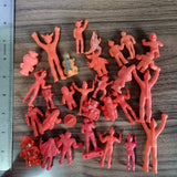 RWK Clearance Mixed Condition Keshi Lot (30x Pieces) - Red & Orange - 20220920