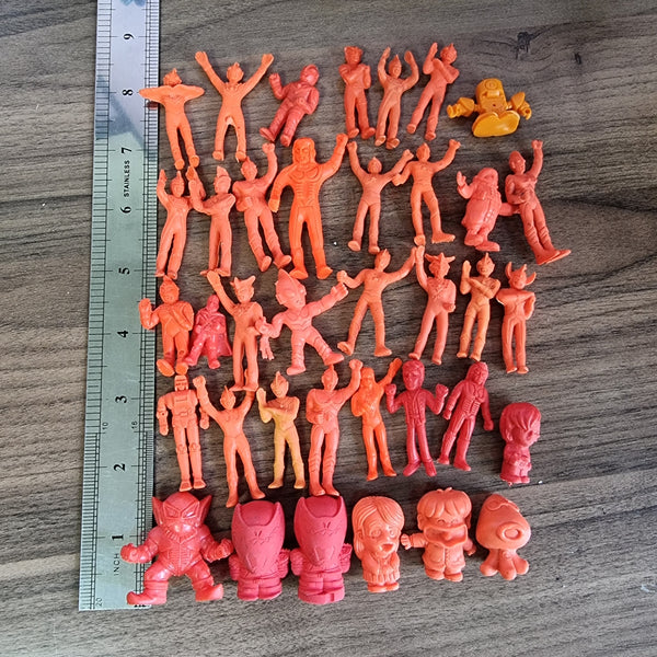 RWK Clearance Mixed Condition Keshi Lot (26x Pieces) - Orange - 20220922