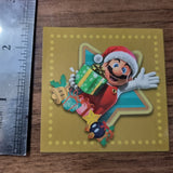 Super Mario Christmas Promo Sticker - 20221110 - RWK206