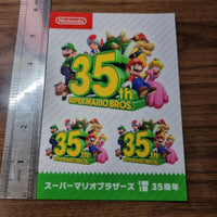 Super Mario 35th Anniversary Promo Sticker Sheet - 20221110 - RWK206