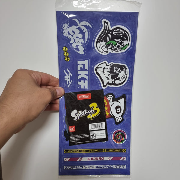 Splatoon 3: Graffiti Sticker Set - My Nintendo Reward - 20230113 - BKSHF
