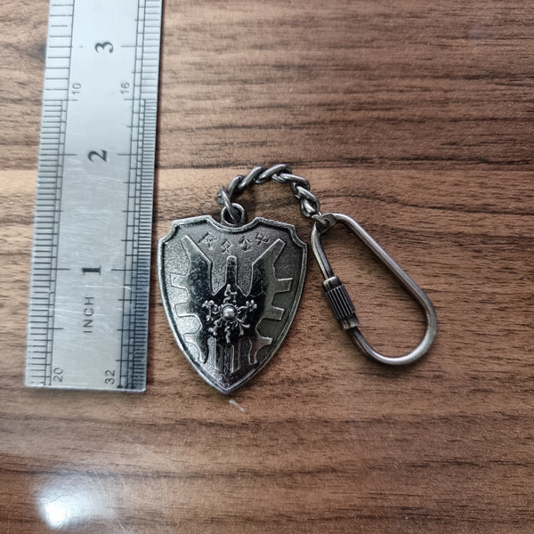Dragon Quest Series Metal Shield Keychain - 20230315
