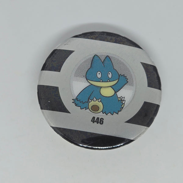 Retro World Korea Handmade 1" Pins -  Pokemon - Munchlax - 20240129