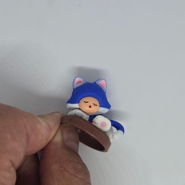 Furuta Chocolate Super Mario Bowser's Fury Series Mini Figure - Cat Toad #01 - 20240131 - RWK276