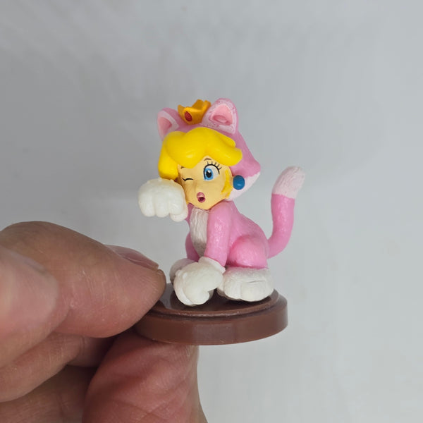 Furuta Chocolate Super Mario Bowser's Fury Series Mini Figure - Cat Peach #01 - 20240131 - RWK276