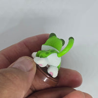 Furuta Chocolate Super Mario Bowser's Fury Series Mini Figure - Cat Luigi #01 - 20240131 - RWK276