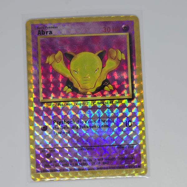Vintage Pokemon Boot Vending Machine Sticker Card - Prism / Holo / Foil / etc. - Drowzee - 20240305B - RWK294 - BKSHF