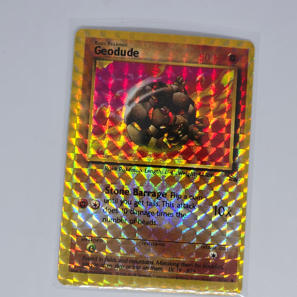 Vintage Pokemon Boot Vending Machine Sticker Card - Prism / Holo / Foil / etc. - Golem - 20240305B - RWK294 - BKSHF