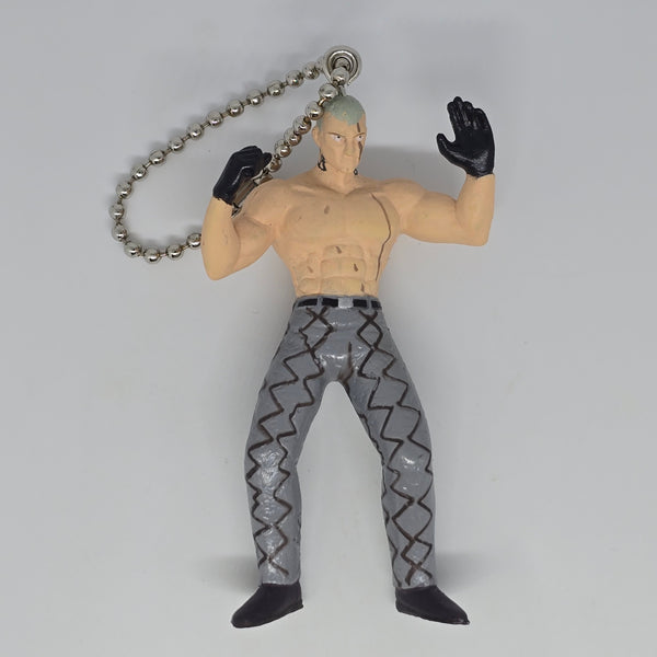 Tekken 3 Mini Figure Keychain Charm Strap - Bryan Fury - 20240307 - RWK295