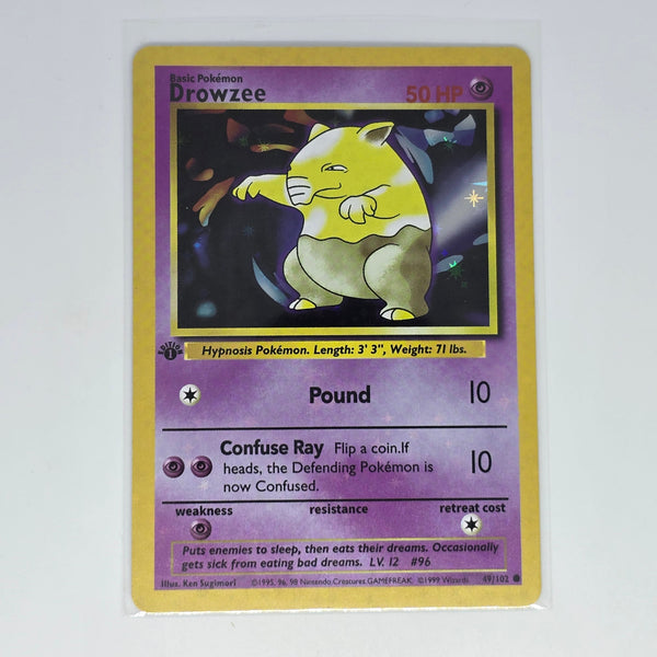 Pokemon Holo Foil Modern Boot Cards - Drowzee - 20240307C