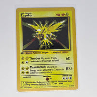 Pokemon Holo Foil Modern Boot Cards - Zapdos - 20240307C