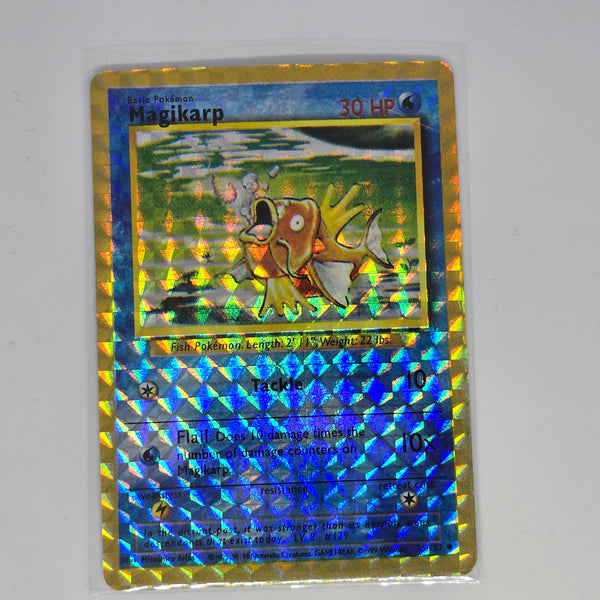Vintage Pokemon Boot Vending Machine Sticker Card - Prism / Holo / Foil / etc. - Magikarp - 20240312B - RWK299