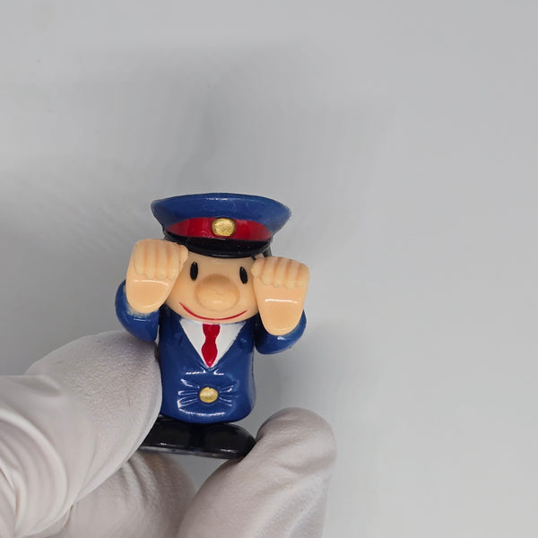 Police Officer or Train Conductor or Something Plastic Mini Figure - 20240314 - RWK300