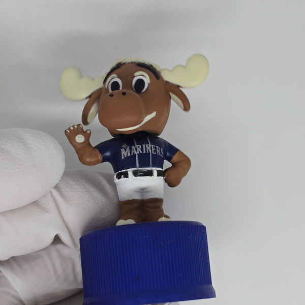 The Mariner Moose MLB Mascot Pepsi Bottle Top Mini Figure Bobble Head - 20240314 - RWK300