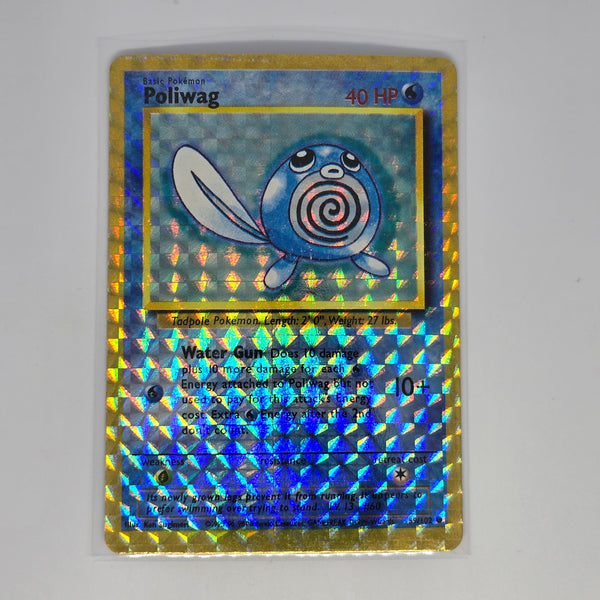 Vintage Pokemon Boot Vending Machine Sticker Card - Prism / Holo / Foil / etc. - Poliwag - 20240314B