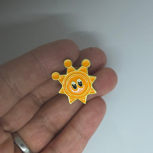 Unofficial / Boot Enamel Pin - Super Mario Sunshine #01 - 20240318B